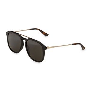 Gucci 55MM Aviator Sunglasses